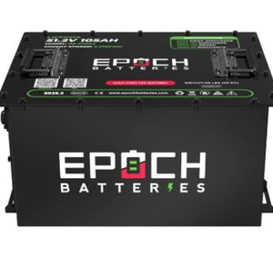Epoch Batteries 48v - 105ah Lithium GOLF CART Battery & Installation Kit